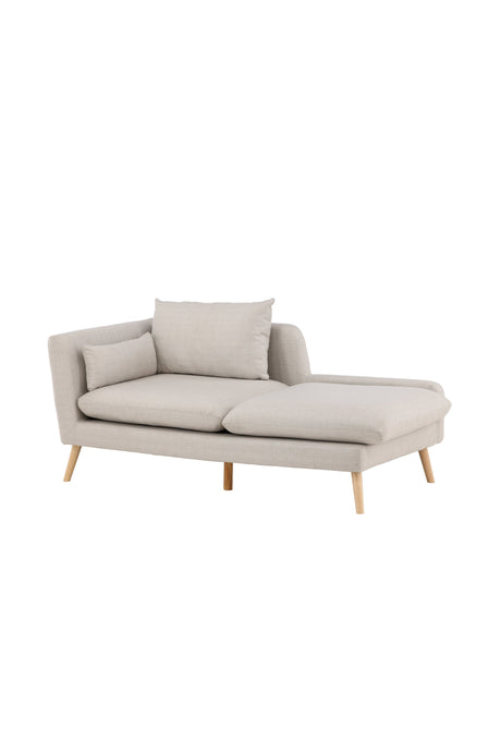 Tacoma 2 - Sitzer Sofa - beige/Polyester - Leinen - 2 - Sitzer Sofas - ALVAHOME