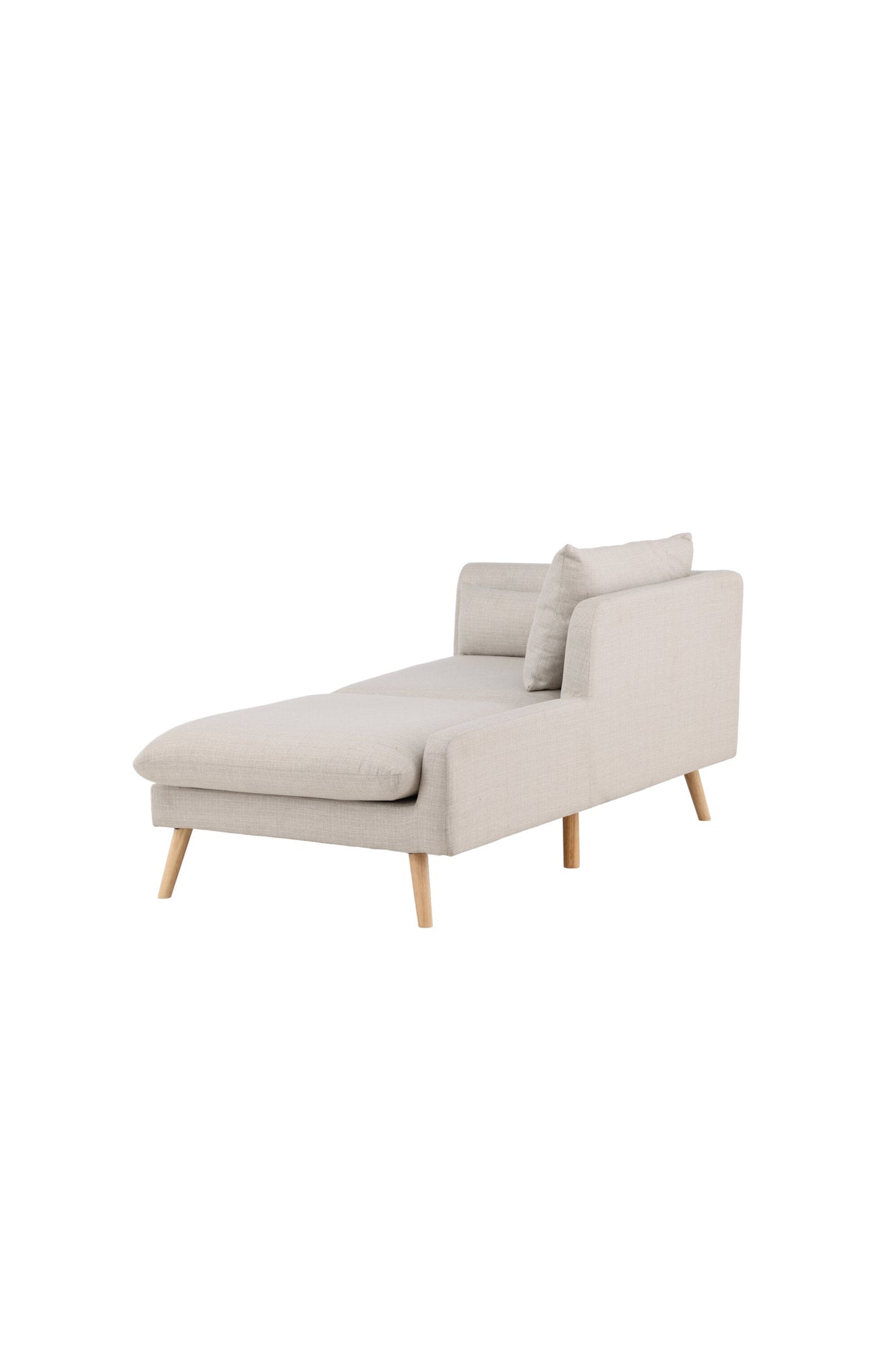 Tacoma 2 - Sitzer Sofa - beige/Polyester - Leinen - 2 - Sitzer Sofas - ALVAHOME