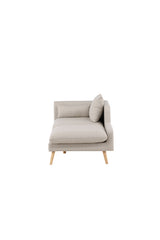Tacoma 2 - Sitzer Sofa - beige/Polyester - Leinen - 2 - Sitzer Sofas - ALVAHOME