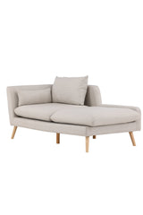 Tacoma 2 - Sitzer Sofa - beige/Polyester - Leinen - 2 - Sitzer Sofas - ALVAHOME