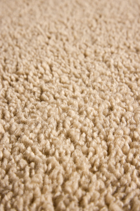 Teddy Wohnzimmerteppich - beige/Polyester - Wohnzimmerteppiche - ALVAHOME