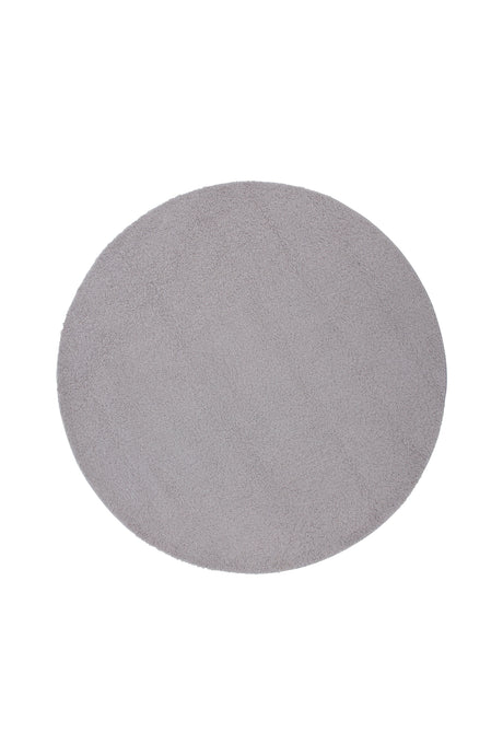 Teddy Wohnzimmerteppich - grau/Polyester - Wohnzimmerteppiche - ALVAHOME