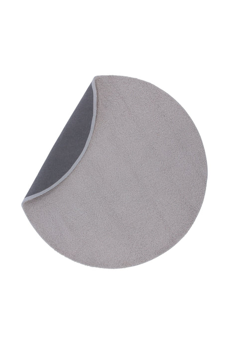 Teddy Wohnzimmerteppich - grau/Polyester - Wohnzimmerteppiche - ALVAHOME