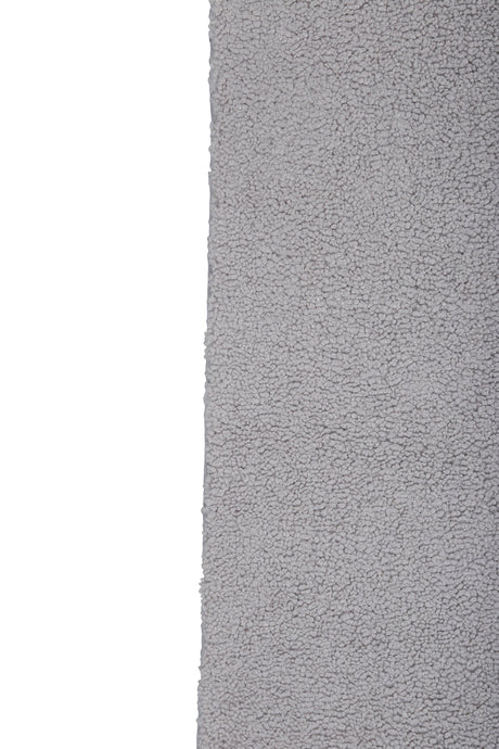 Teddy Wohnzimmerteppich - grau/Polyester - Wohnzimmerteppiche - ALVAHOME
