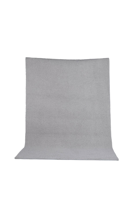 Teddy Wohnzimmerteppich - grau/Polyester - Wohnzimmerteppiche - ALVAHOME