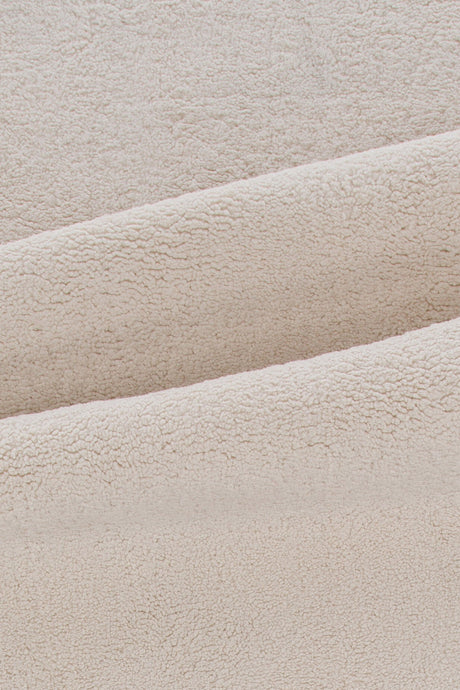 Teddy Wohnzimmerteppich - weiß/Polyester - Wohnzimmerteppiche - ALVAHOME
