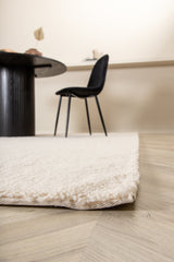 Teddy Wohnzimmerteppich - weiß/Polyester - Wohnzimmerteppiche - ALVAHOME