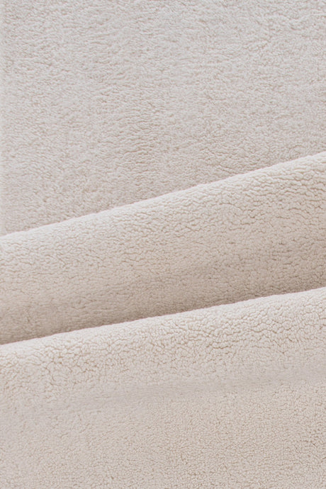 Teddy Wohnzimmerteppich - weiß/Polyester - Wohnzimmerteppiche - ALVAHOME