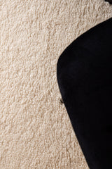 Teddy Wohnzimmerteppich - weiß/Polyester - Wohnzimmerteppiche - ALVAHOME