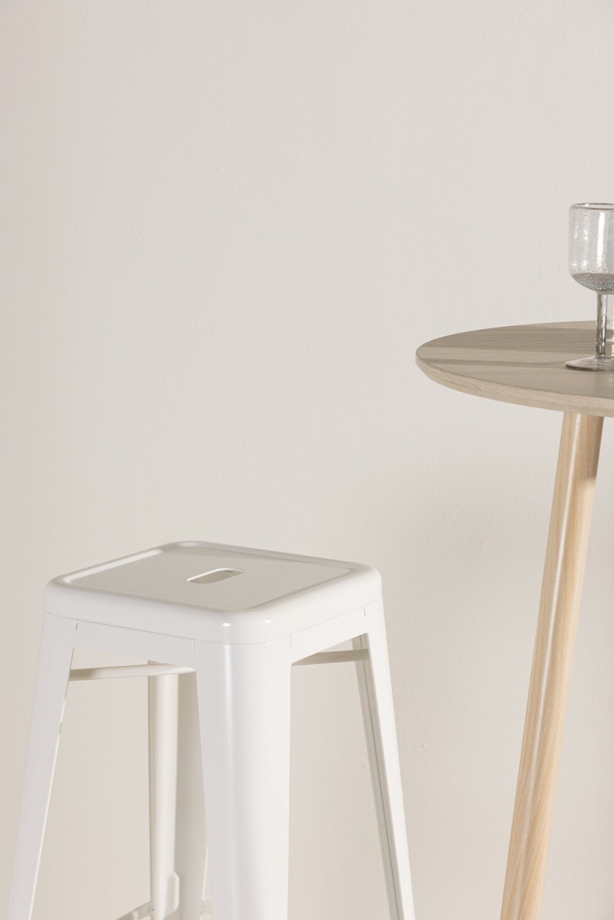 Tempe Barhocker - beige/Stahl - Barhocker - ALVAHOME