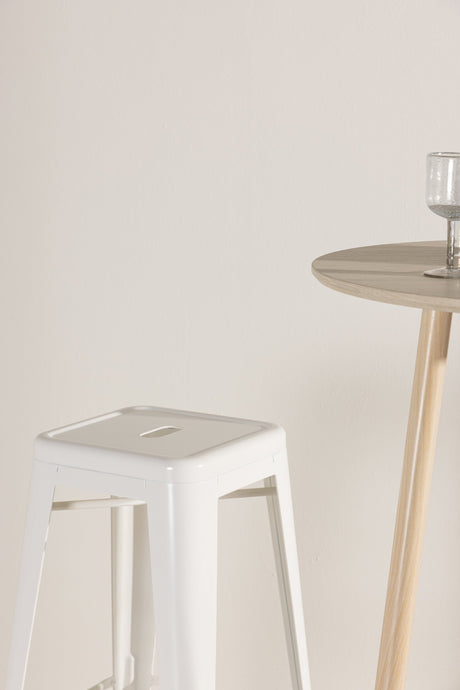 Tempe Barhocker - beige/Stahl - Barhocker - ALVAHOME
