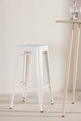 Tempe Barhocker - beige/Stahl - Barhocker - ALVAHOME