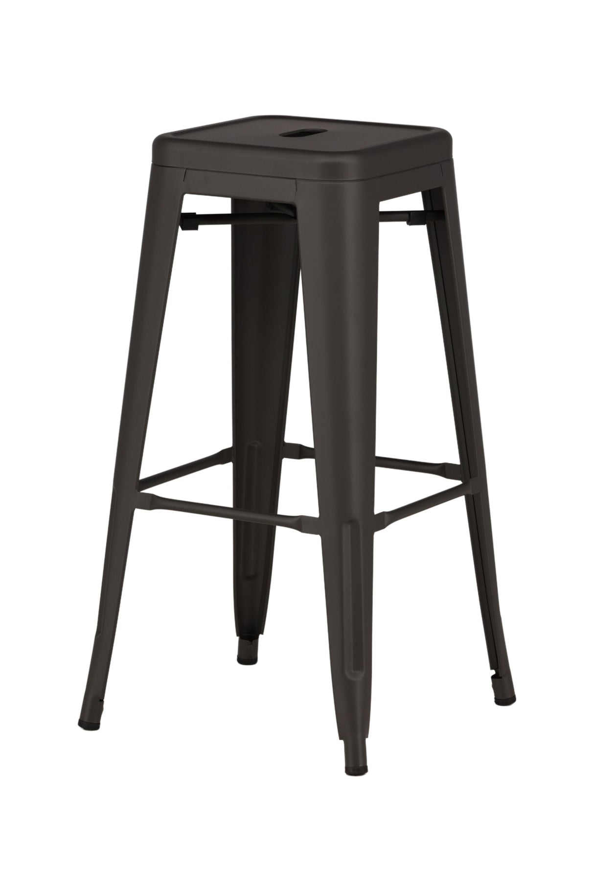 Tempe Barhocker - dunkelgrau/Stahl - Barhocker - ALVAHOME