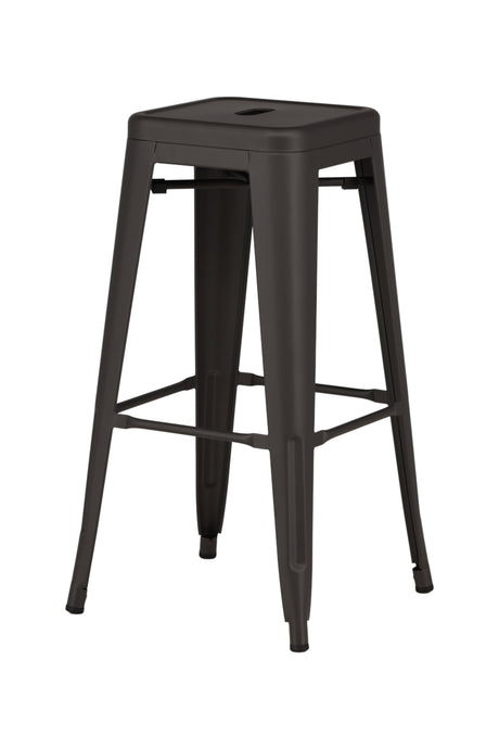 Tempe Barhocker - dunkelgrau/Stahl - Barhocker - ALVAHOME