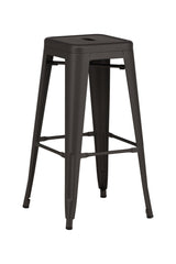 Tempe Barhocker - dunkelgrau/Stahl - Barhocker - ALVAHOME