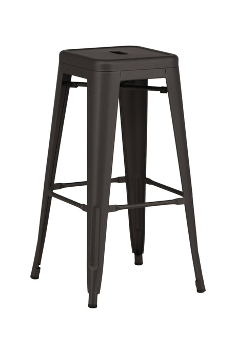 Tempe Barhocker - dunkelgrau/Stahl - Barhocker - ALVAHOME
