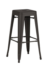 Tempe Barhocker - dunkelgrau/Stahl - Barhocker - ALVAHOME