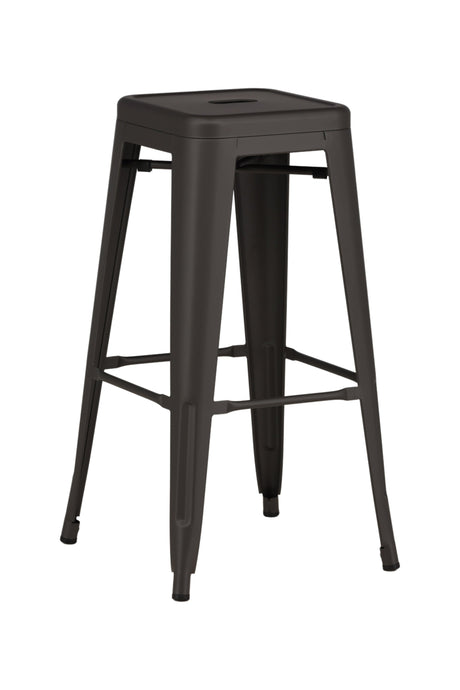 Tempe Barhocker - dunkelgrau/Stahl - Barhocker - ALVAHOME