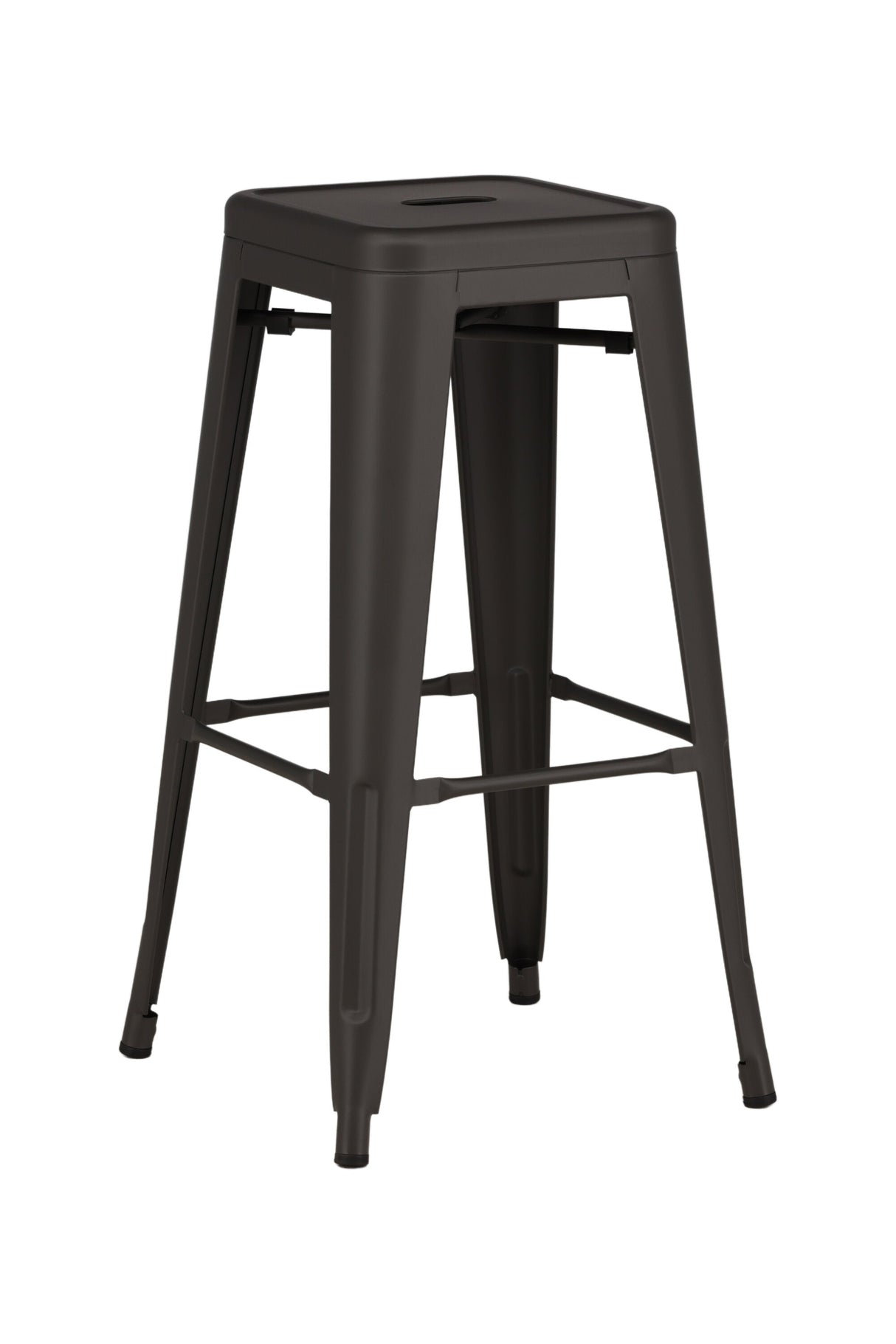 Tempe Barhocker - dunkelgrau/Stahl - Barhocker - ALVAHOME