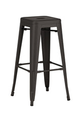 Tempe Barhocker - dunkelgrau/Stahl - Barhocker - ALVAHOME