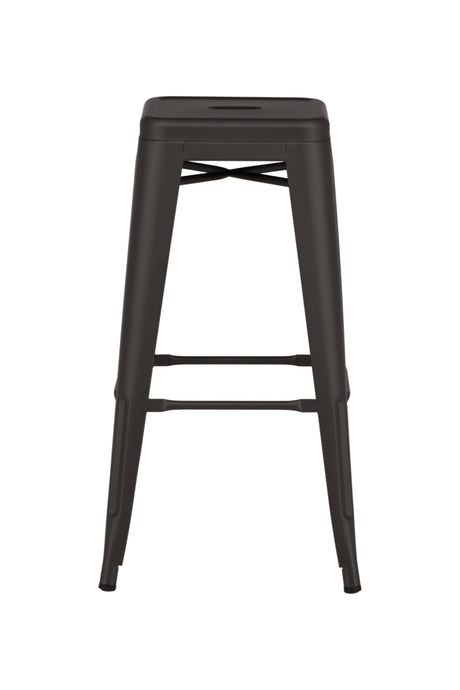 Tempe Barhocker - dunkelgrau/Stahl - Barhocker - ALVAHOME