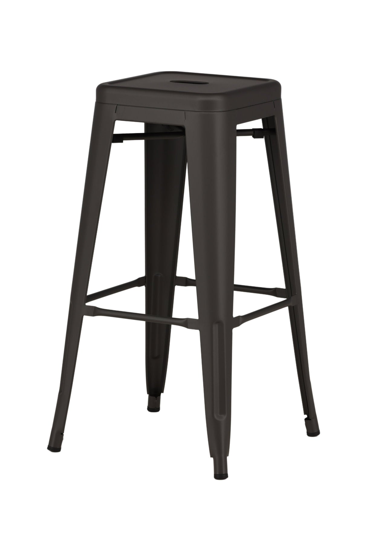 Tempe Barhocker - dunkelgrau/Stahl - Barhocker - ALVAHOME