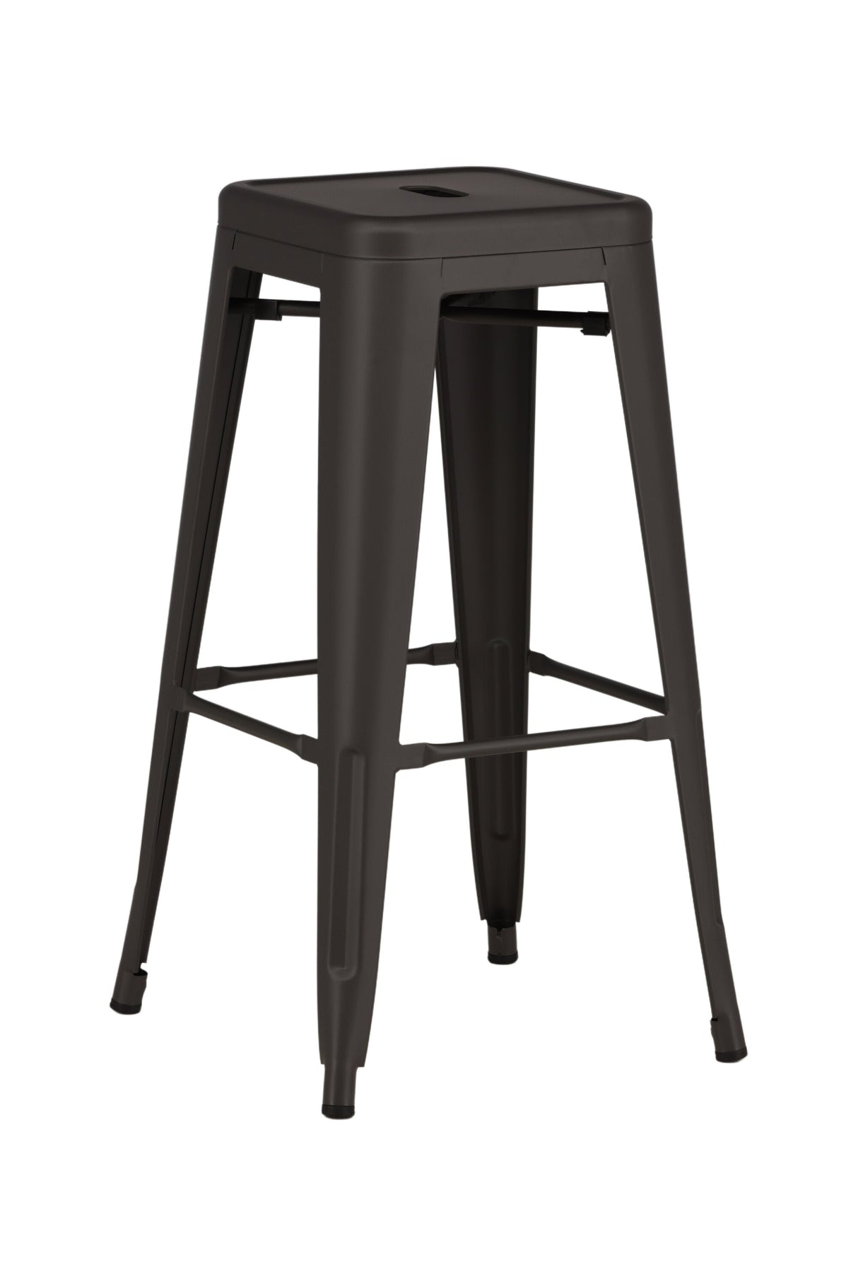 Tempe Barhocker - dunkelgrau/Stahl - Barhocker - ALVAHOME