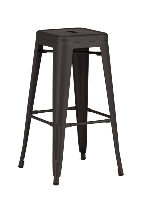 Tempe Barhocker - dunkelgrau/Stahl - Barhocker - ALVAHOME