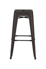 Tempe Barhocker - dunkelgrau/Stahl - Barhocker - ALVAHOME