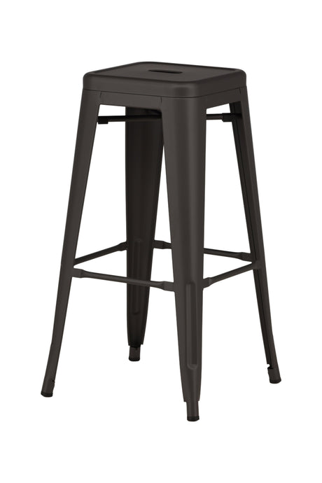 Tempe Barhocker - dunkelgrau/Stahl - Barhocker - ALVAHOME