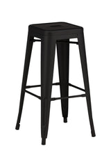 Tempe Barhocker - schwarz/Stahl - Barhocker - ALVAHOME