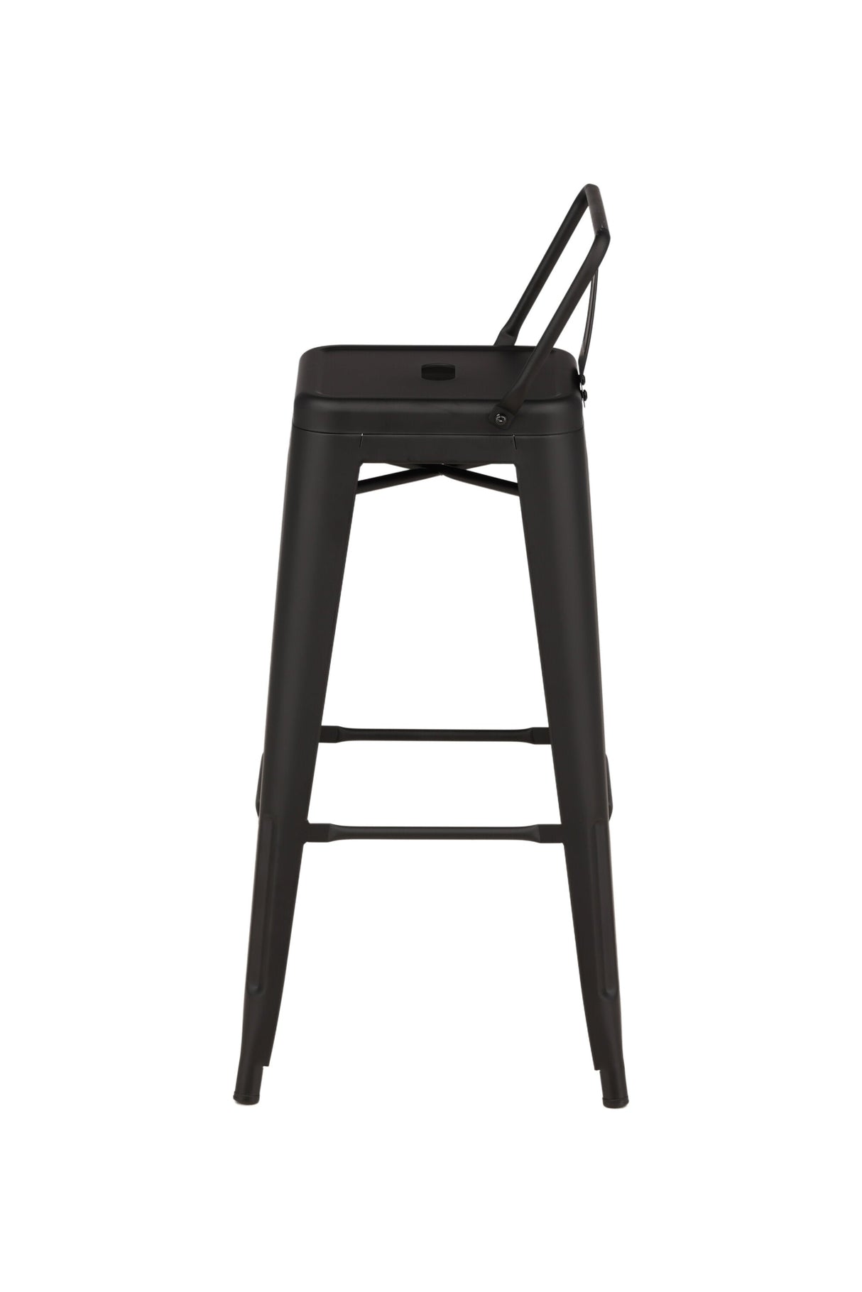 Tempe Barhocker - schwarz/Stahl - Barhocker - ALVAHOME