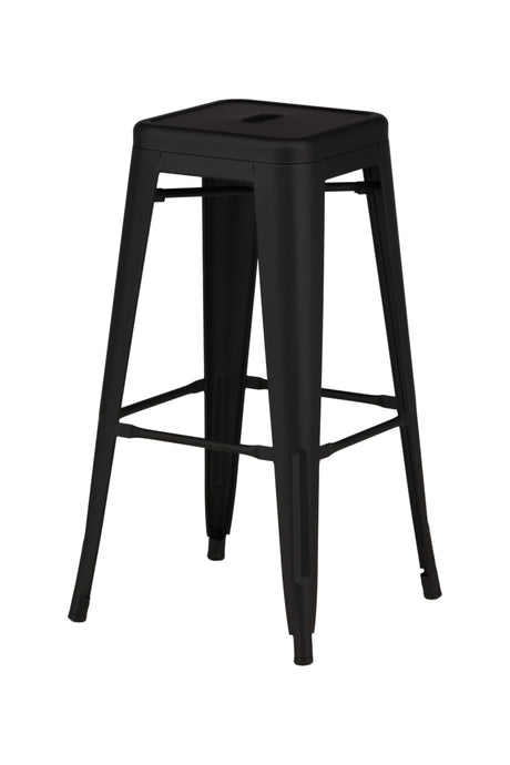 Tempe Barhocker - schwarz/Stahl - Barhocker - ALVAHOME