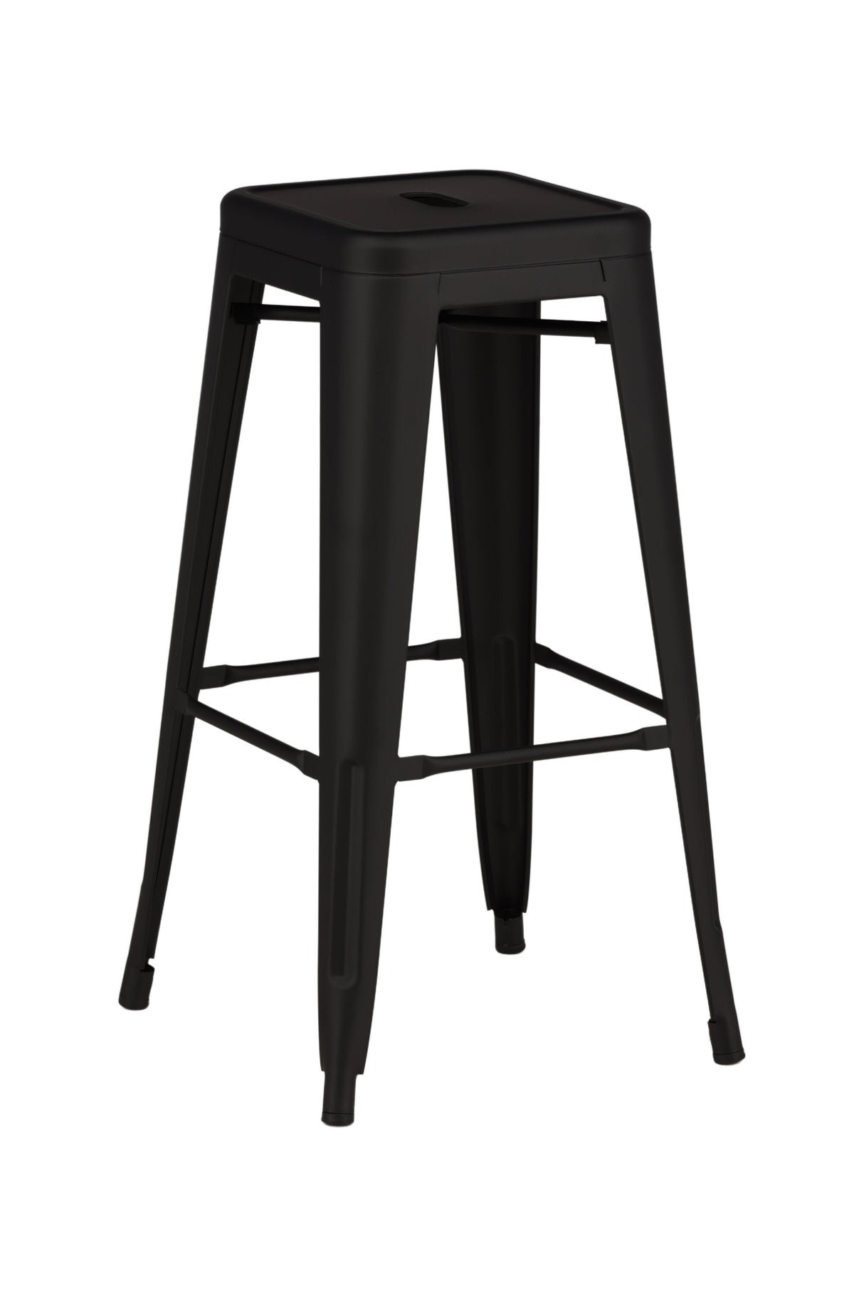 Tempe Barhocker - schwarz/Stahl - Barhocker - ALVAHOME