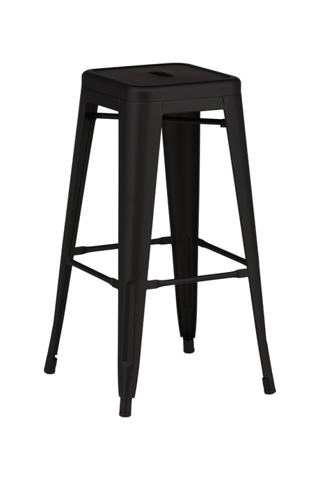 Tempe Barhocker - schwarz/Stahl - Barhocker - ALVAHOME