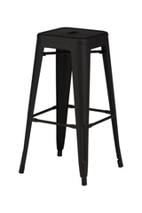 Tempe Barhocker - schwarz/Stahl - Barhocker - ALVAHOME