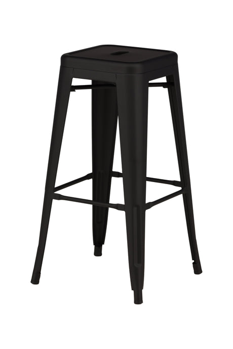 Tempe Barhocker - schwarz/Stahl - Barhocker - ALVAHOME