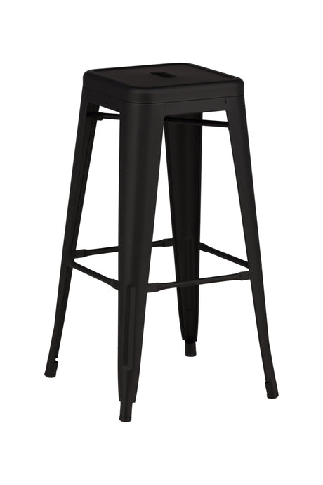 Tempe Barhocker - schwarz/Stahl - Barhocker - ALVAHOME