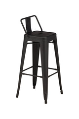 Tempe Barhocker - schwarz/Stahl - Barhocker - ALVAHOME