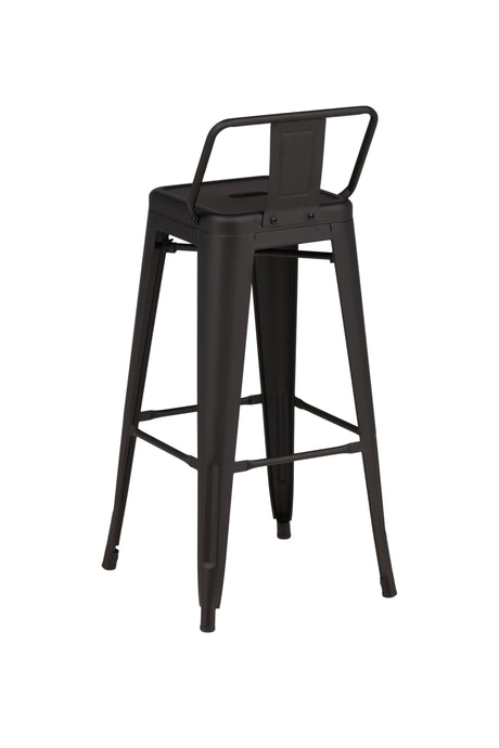 Tempe Barhocker - schwarz/Stahl - Barhocker - ALVAHOME