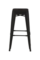 Tempe Barhocker - schwarz/Stahl - Barhocker - ALVAHOME