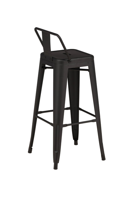 Tempe Barhocker - schwarz/Stahl - Barhocker - ALVAHOME