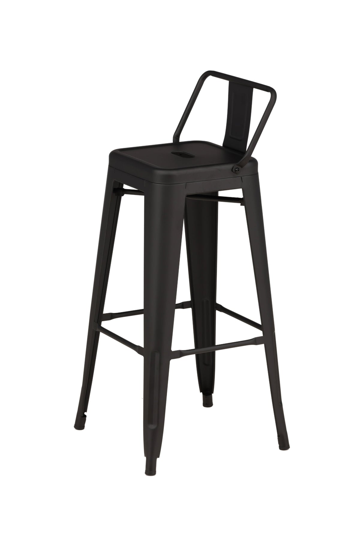 Tempe Barhocker - schwarz/Stahl - Barhocker - ALVAHOME