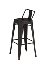 Tempe Barhocker - schwarz/Stahl - Barhocker - ALVAHOME