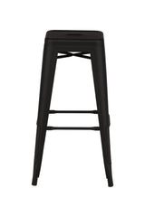 Tempe Barhocker - schwarz/Stahl - Barhocker - ALVAHOME