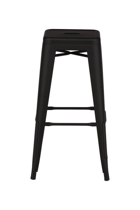 Tempe Barhocker - schwarz/Stahl - Barhocker - ALVAHOME