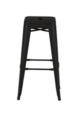 Tempe Barhocker - schwarz/Stahl - Barhocker - ALVAHOME