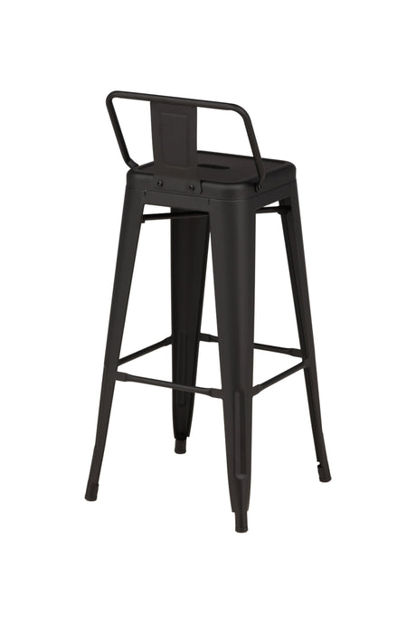 Tempe Barhocker - schwarz/Stahl - Barhocker - ALVAHOME