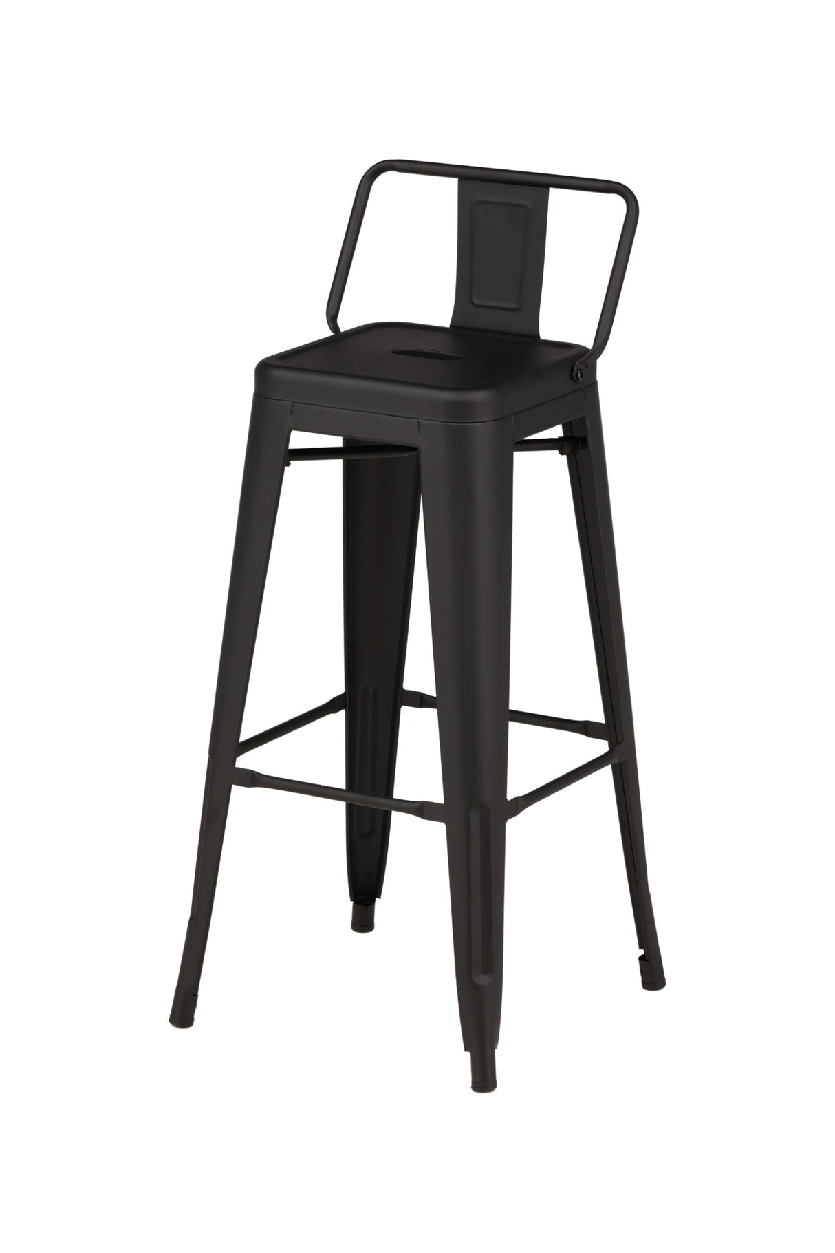 Tempe Barhocker - schwarz/Stahl - Barhocker - ALVAHOME