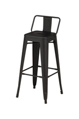 Tempe Barhocker - schwarz/Stahl - Barhocker - ALVAHOME